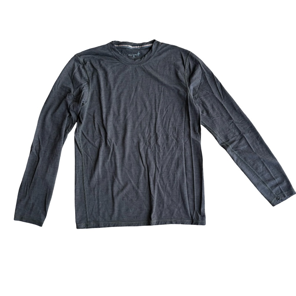 Smartwool Brown Heather Classic Thermal Base Layer Top 100% Merino Wool Size M